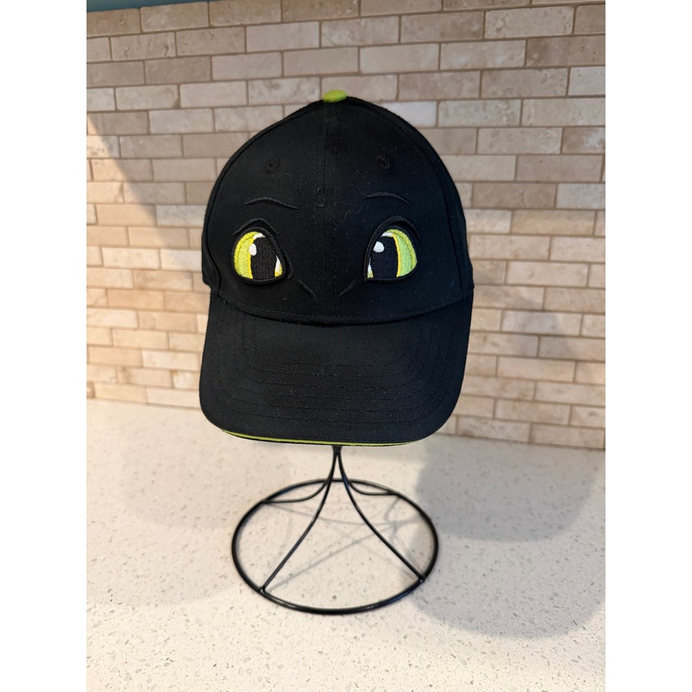 How to Train Your Dragon Youth Hat Black Adjustable Kids Cap